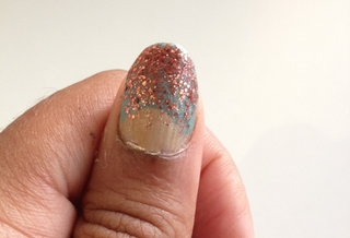Illustration for article titled Nail Art Success (ish)!